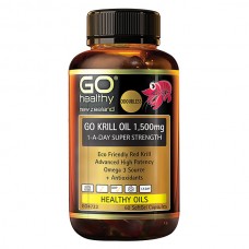 Go Healthy 高之源 磷虾油 1500mg OMEGA3+虾青素 60粒